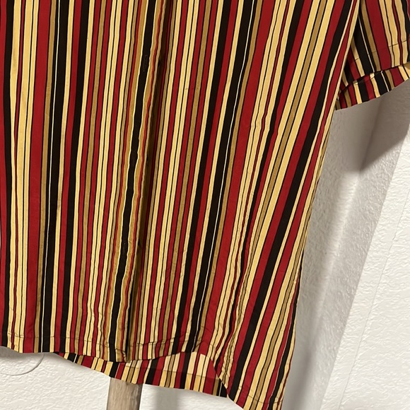 Josephine chaus striped silk shirt, size 6 - Picture 2 of 4